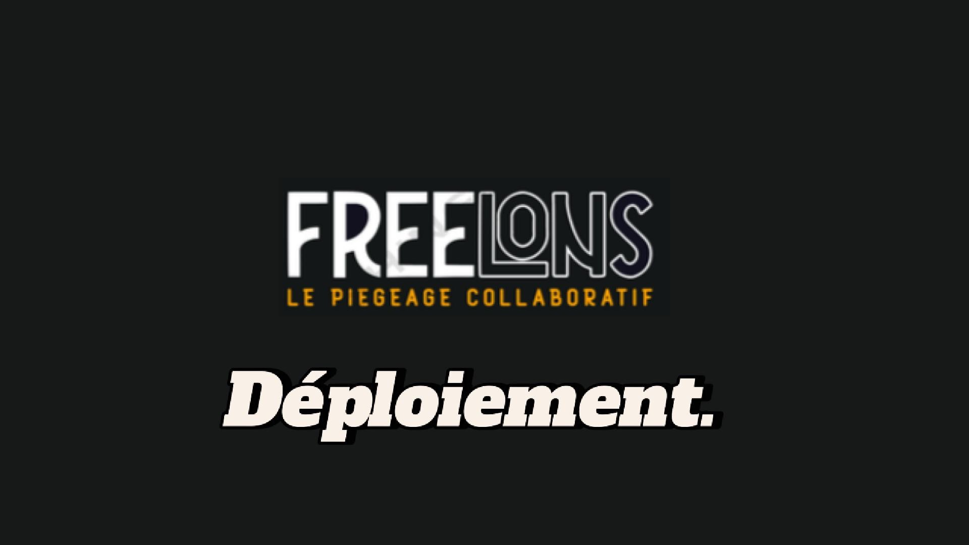 Déploiement de Freelons ( Organisateur )